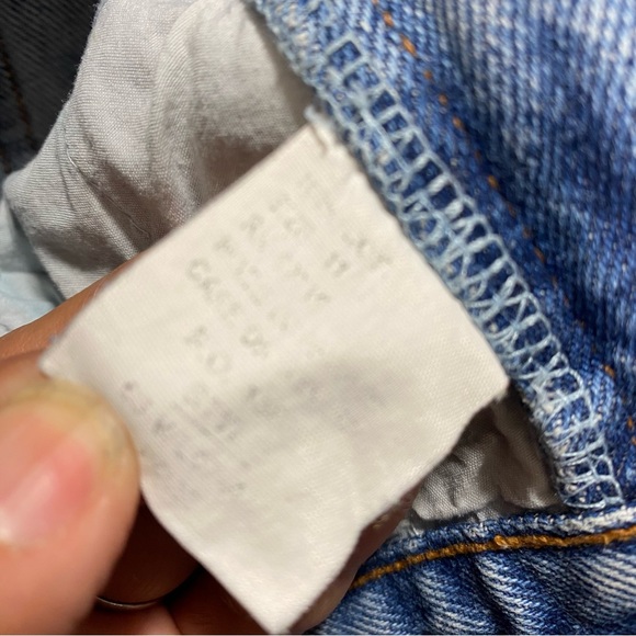 Original JeanJer Jeans Women’s Medium Cropped Denim zip ankles high rise jeans - Picture 7 of 10